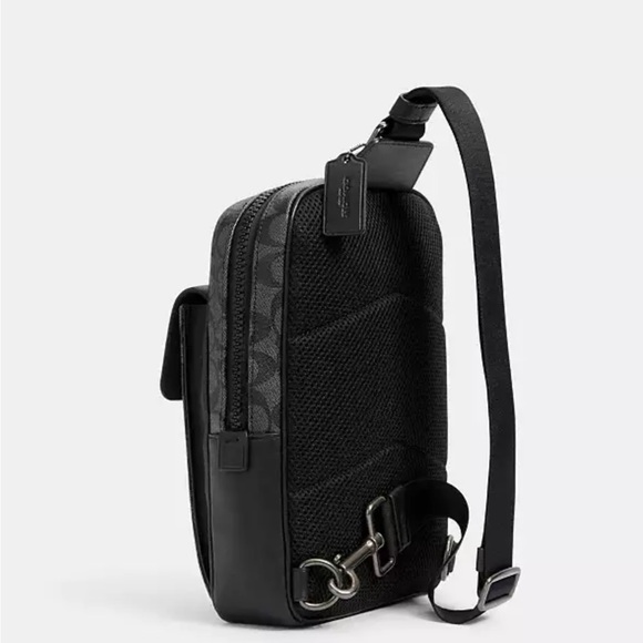 EUC- Coach ‘Track Pack’ In Signature Canvas - Picture 3 of 13